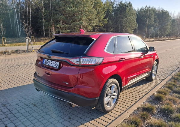 Ford EDGE cena 70999 przebieg: 152000, rok produkcji 2017 z Gołdap małe 191